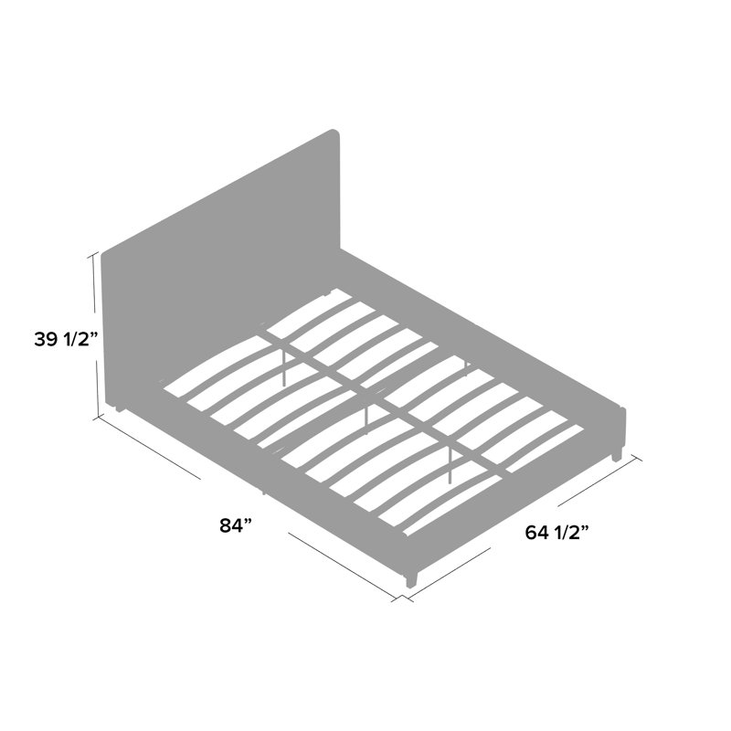 Mammoth Lakes Upholstered Platform Bed & Reviews AllModern